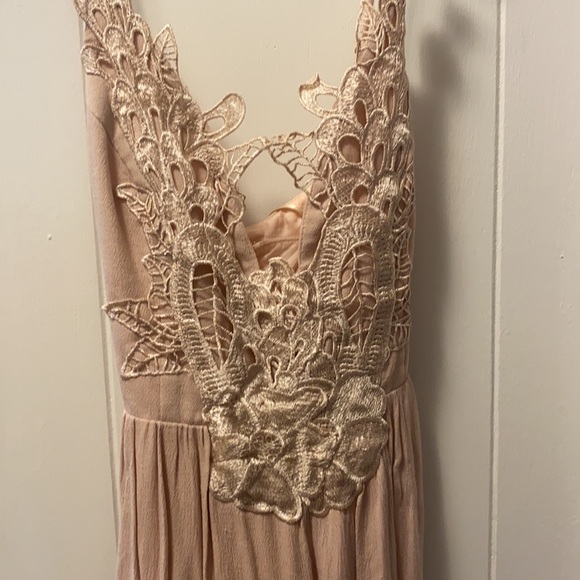 LF light pink romper with lace detail. Only one left 💗 - Picture 2 of 2